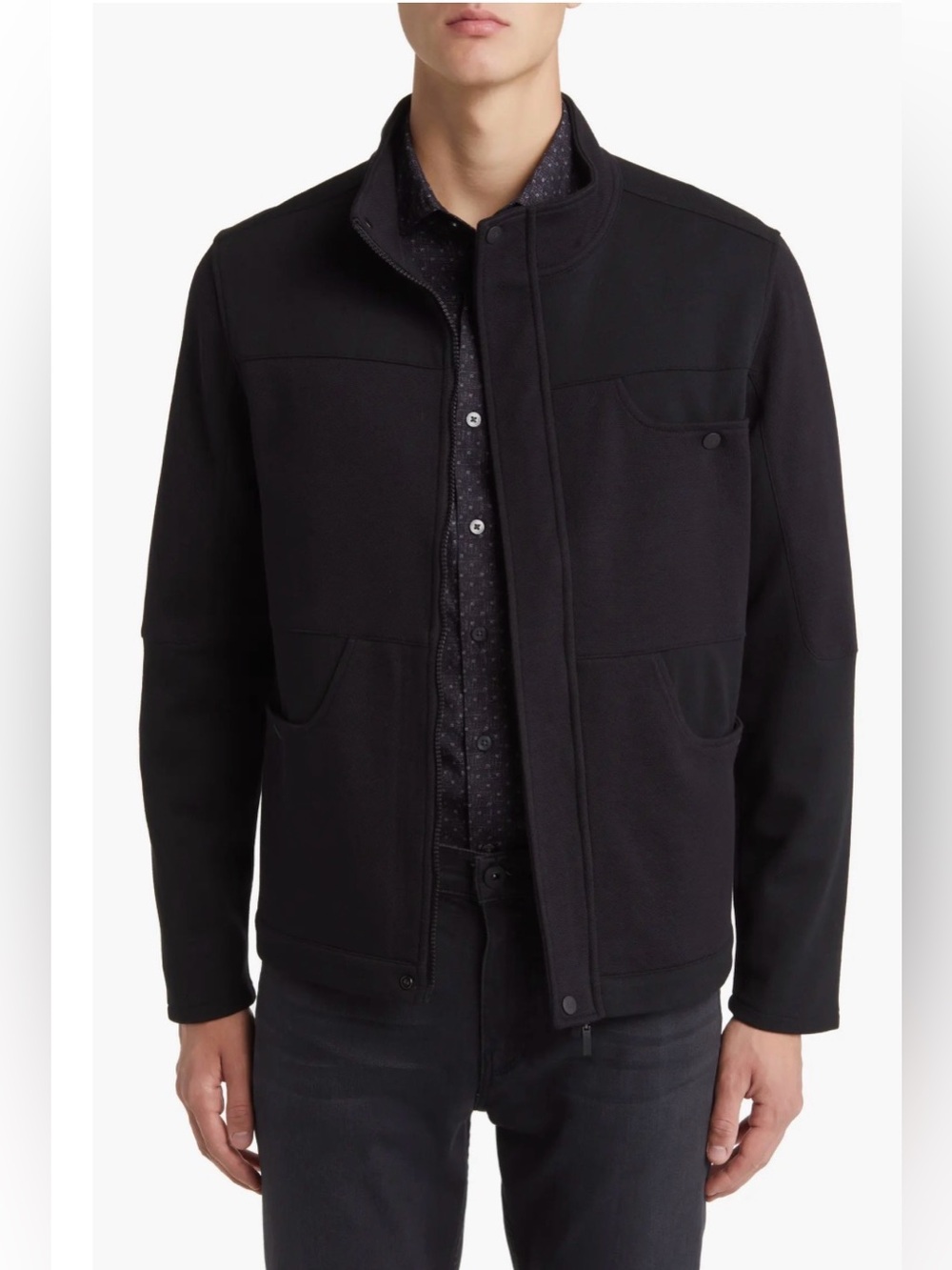 Robert Barakett Montour City Tourer Jacket in Black Size  XLarge *Read*